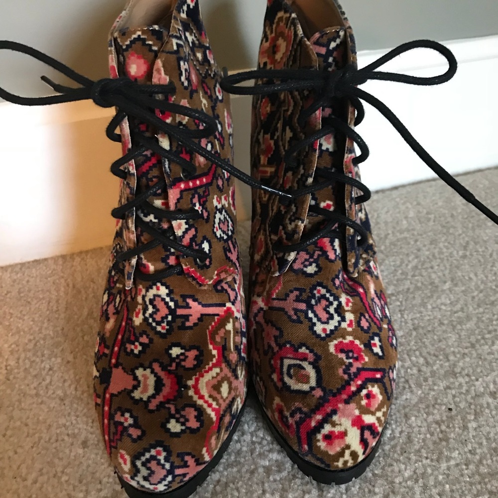 Urban outfitter wedge boots! Super cute!!